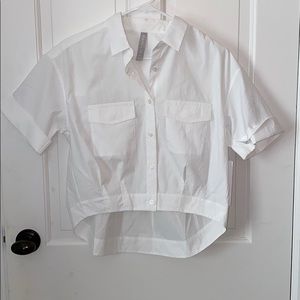 NWT Athleta Button Up
